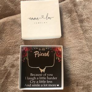 Emma Lou necklace. Silver